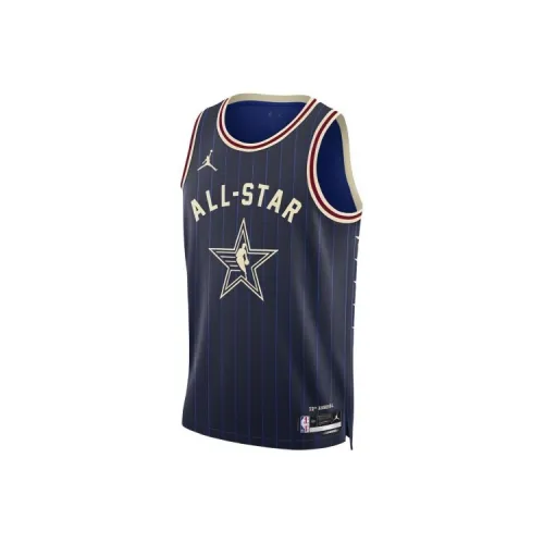 Jordan 2024 All Star Weekend Баскетбольная Джерси Мужская Синяя