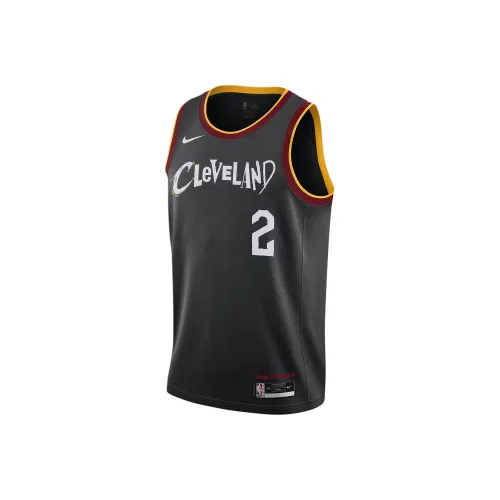 Nike NBA Баскетбольная Джерси SW Фанатская версия Городская Ограниченная Cleveland Cavaliers Sexton Размер 2 Мужская Черная