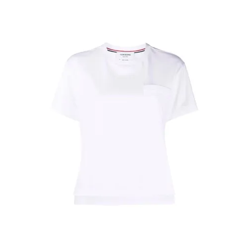 THOM BROWNE Белые Женские Футболки