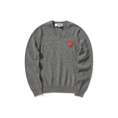 CDG Play Серые Женские Свитеры