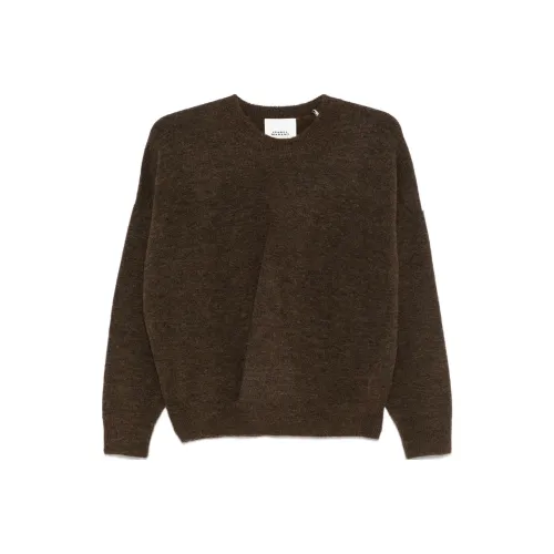 ISABEL MARANT FW24 Свитер Женский Пшенично-Коричневый