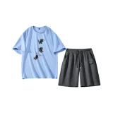 Три кошки светло-синий + Hi кошка темно-серый