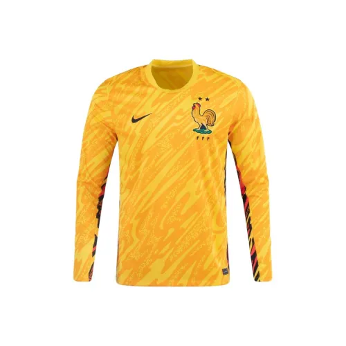 nike Dri Fit Футбол Replica Футбол Джерси Мужской Tour Желтый