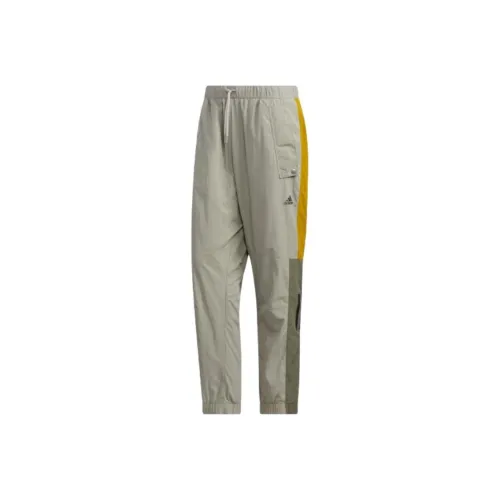 Adidas Three stripes Спортивные брюки Мужские Перо-серый