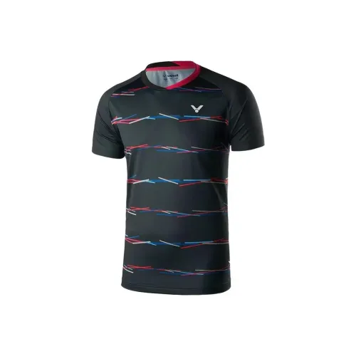 VICTOR Бадминтон Джерси Мужской Черный