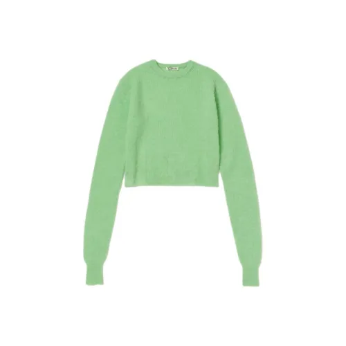 Auralee FW24 Свитер Женский Светло-Зеленый
