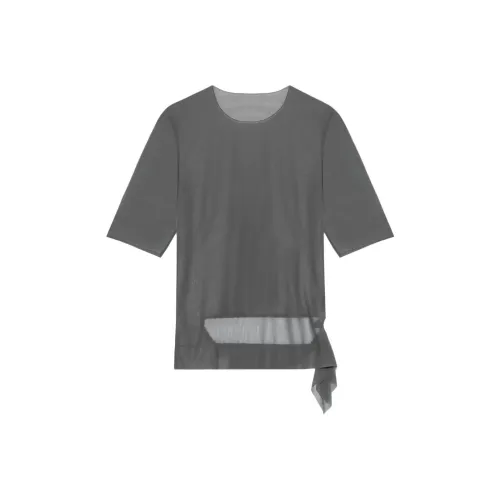 Yohji Yamamoto SS25 T-Shirt Женская Пыльно-Серый