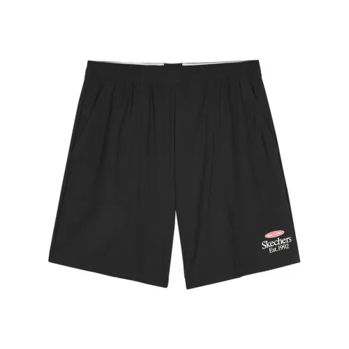 Skechers Угольный Черный/0018 Мужские Повседневные Шорты
