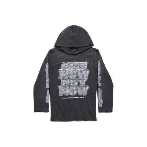 Balenciaga SS24 T Рубашка Slim Fit Женская Черная