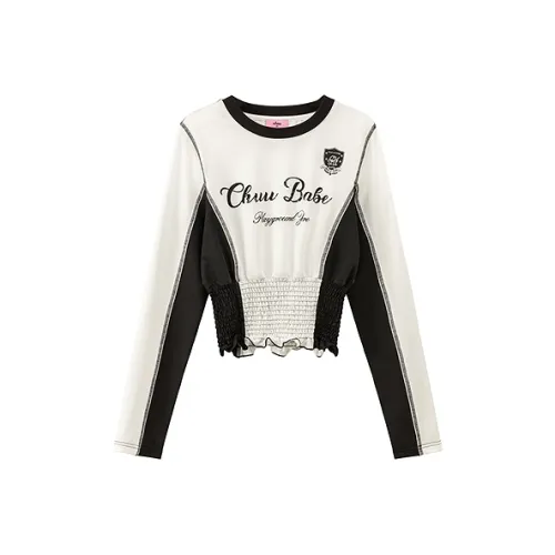 CHUU Белый Женские T-рубашки