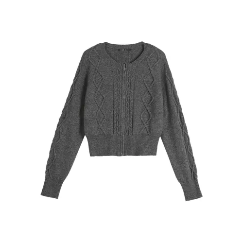 Elle Темно-серые Женские Свитеры