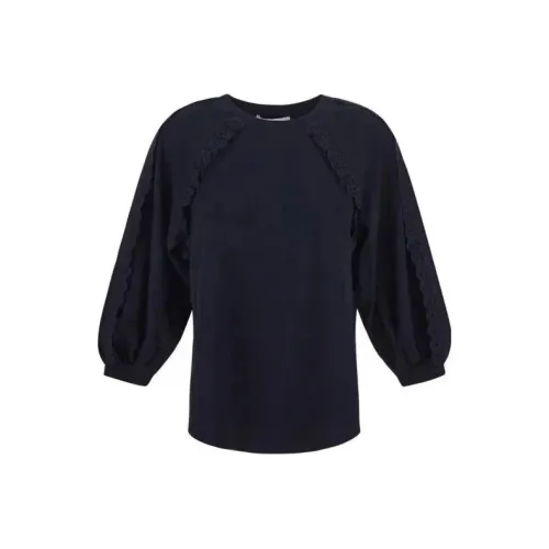 SEE BY CHLOE Синие Женские Рубашки