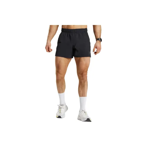 GYMSHARK Спортивные шорты 5' Мужские Черные