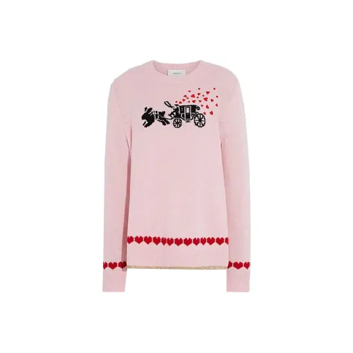 COACH Розовые Женские Свитеры