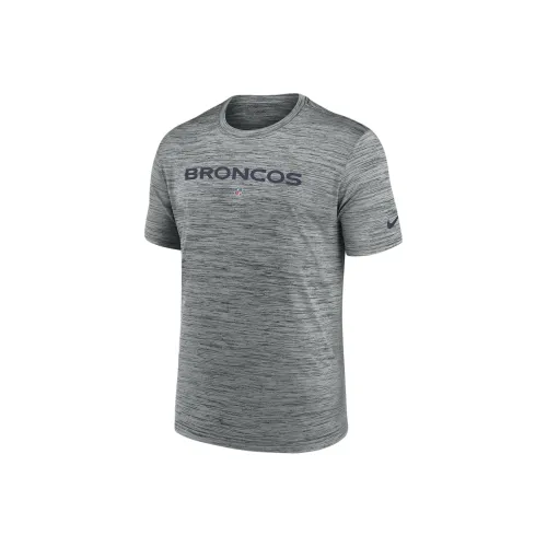 Nike Dri FIT Sideline Velocity Rugby Jersey Denver Broncos Мужской Серый