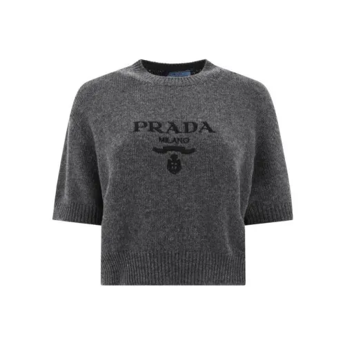 PRADA Серые Женские Свитеры