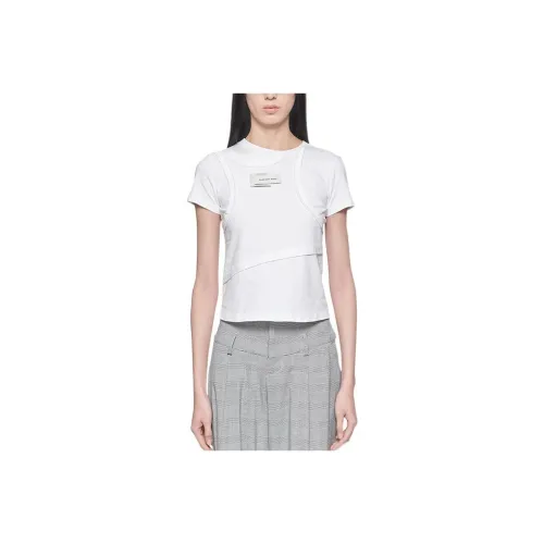 FENG CHEN WANG Белые Женские Футболки