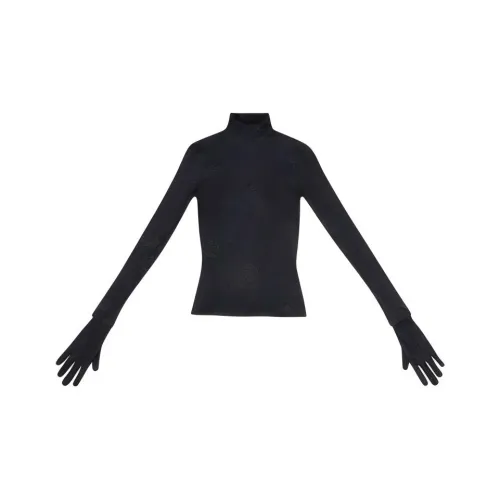 BALENCIAGA Черные Женские Футболки