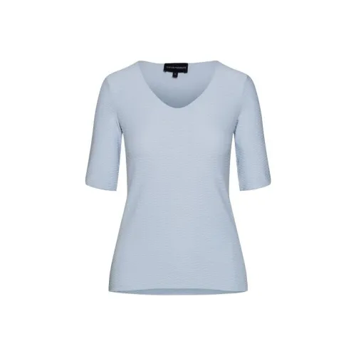 EMPORIO ARMANI Светло-синий Женские Свитеры