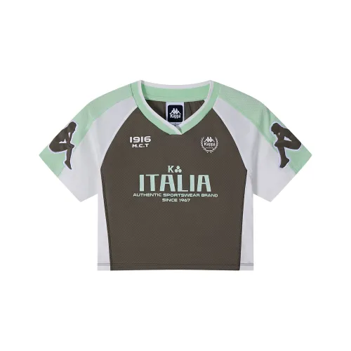 KAPPA Летний T-рубашка Женская Water Lily Green