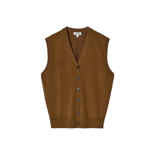 COS Коричневые Женские Майки