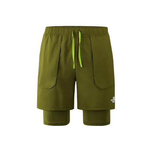 The North Face City Outdoor Collection Оливково-зеленый Мужские спортивные шорты