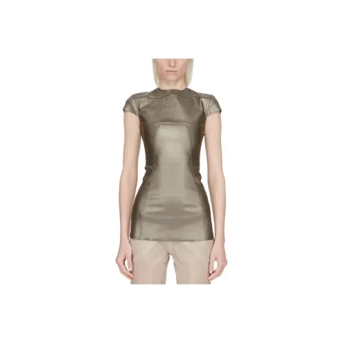 RICK OWENS Металлические Женские Т-рубашки