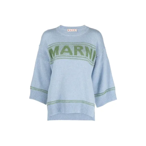 MARNI Ирис синий Женские Свитеры
