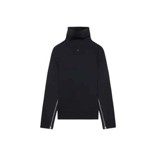 COURREGES Черный/Черный Женские Свитеры