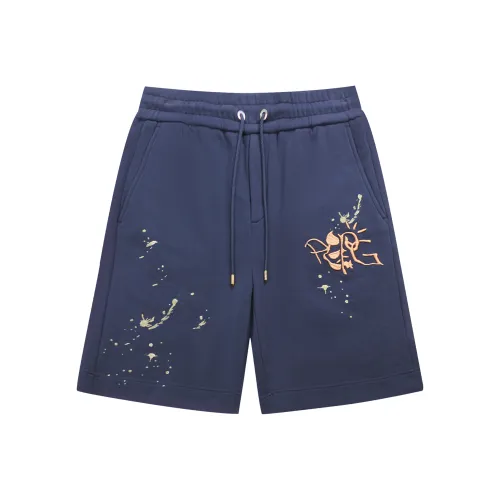 PP.GOLDEN Повседневные шорты Мужские Темно-синие