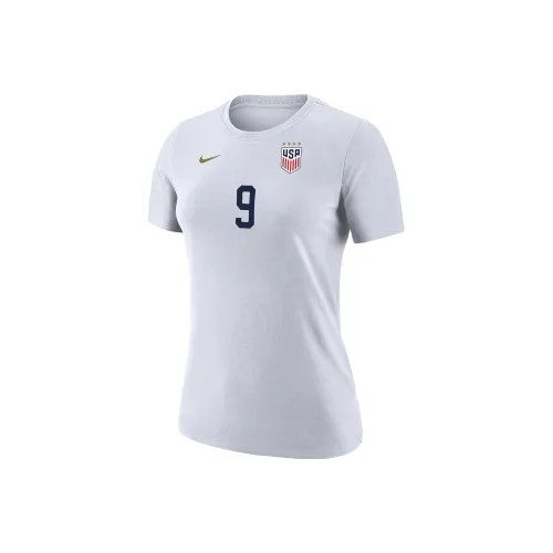 nike USA Soccer Team Olympic Series Стандартная футболка Женская Белая