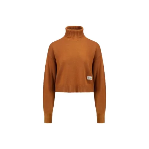 EVISU Коричневые Женские Свитера