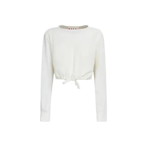 MARNI Стандартная T-рубашка Женская Белая