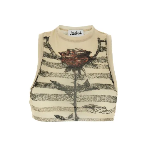 Jean Paul Gaultier CROP TOP Женский Светлый Умбра