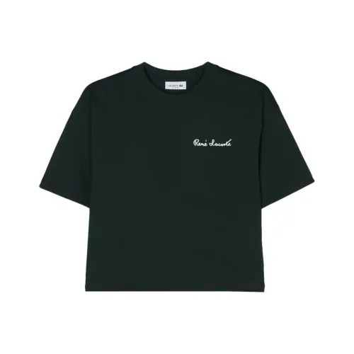 LACOSTE Зеленые Женские Футболки
