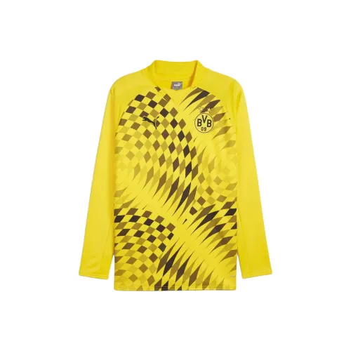 PUMA EVOSTRIPE Желтый Мужской Футбольный Джерси