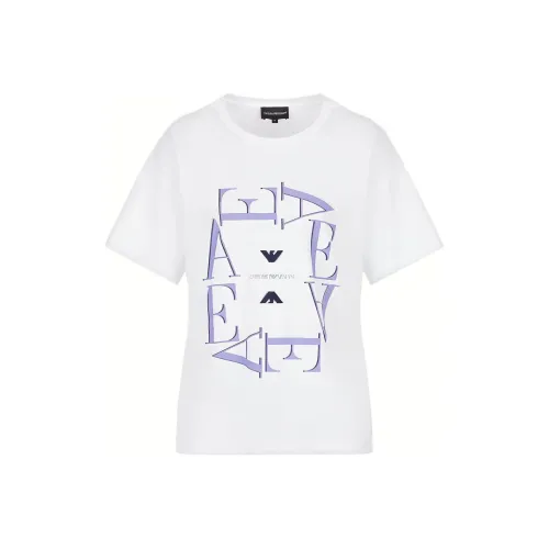 EMPORIO ARMANI Белые Женские Футболки