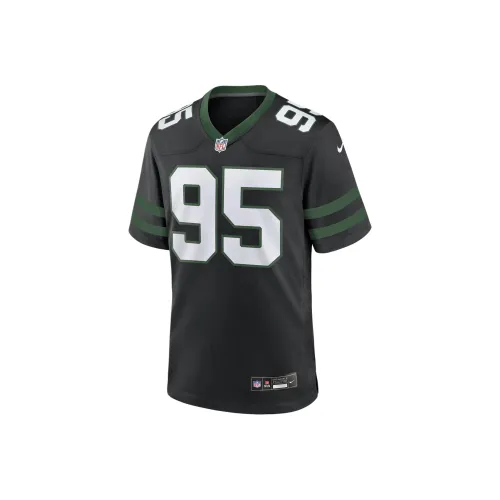 Nike Quinnen Williams New York Jets Футбол Джерси Мужской Черный