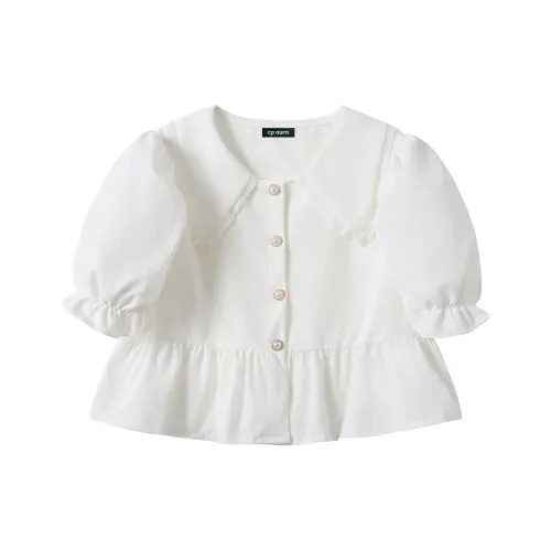 CPAURA Белый Женские Короткие Топы