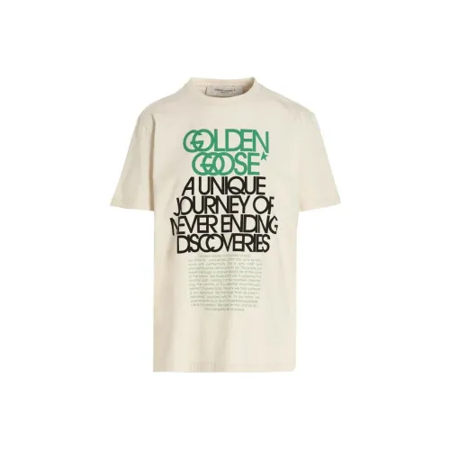 Golden Goose Экрю Женские Т-рубашки
