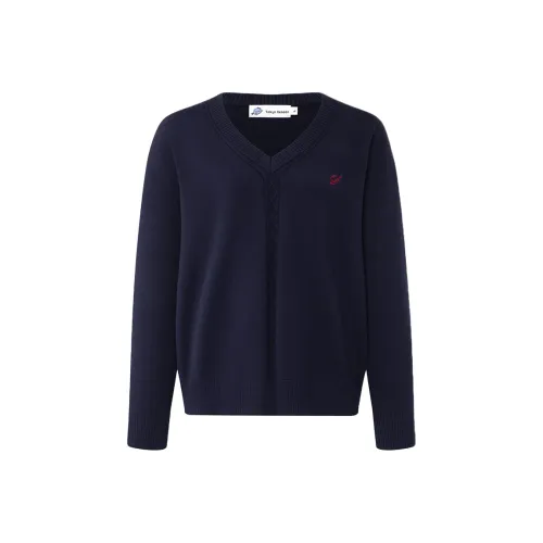 Tokyo Season Свитер Женские Глубокое море Киты