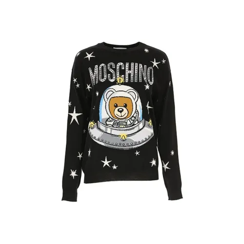 MOSCHINO Черные Женские Свитеры
