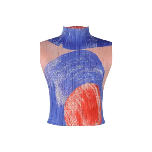 PLEATS PLEASE ISSEY MIYAKE Майка Женская Красная