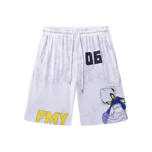 FireMonkey Баскетбольные шорты Унисекс Белый