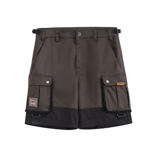 ONIARAI Повседневные шорты Мужские Темно-Кофейные