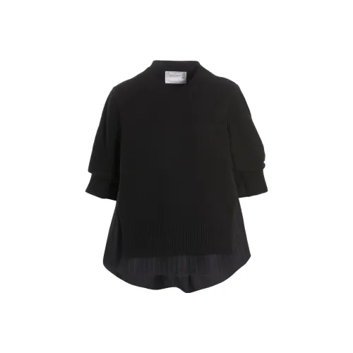 sacai Черный Женские Свитеры