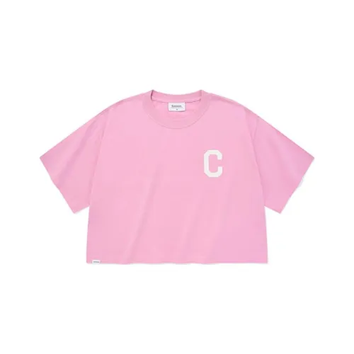 COVERNAT Розовый Женские Короткие Топы