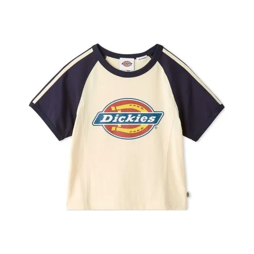 Dickies Lily Brown Коллаборация Крем Женские Футболки