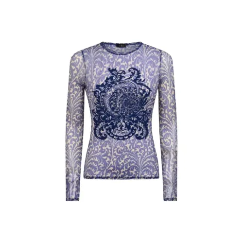ETRO Синие Женские Рубашки T
