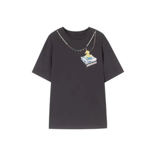 ITIB x Whatever T-рубашка Женская Серого цвета